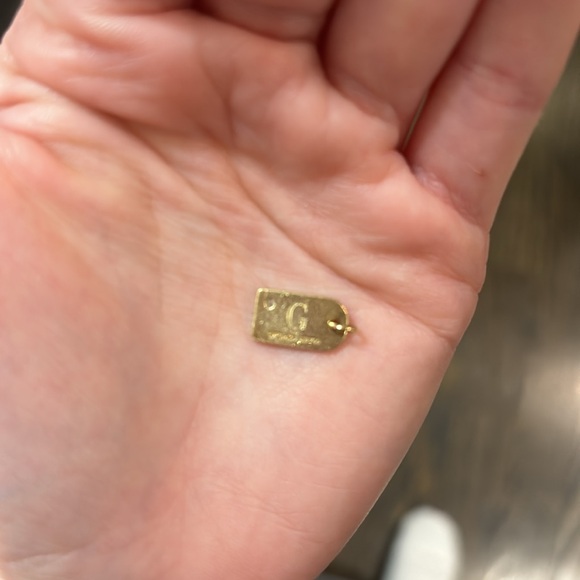 Tiffany & Co. 18k Gold Female Gender Symbol Tag Charm Pendant W/ Diamond - Picture 5 of 7